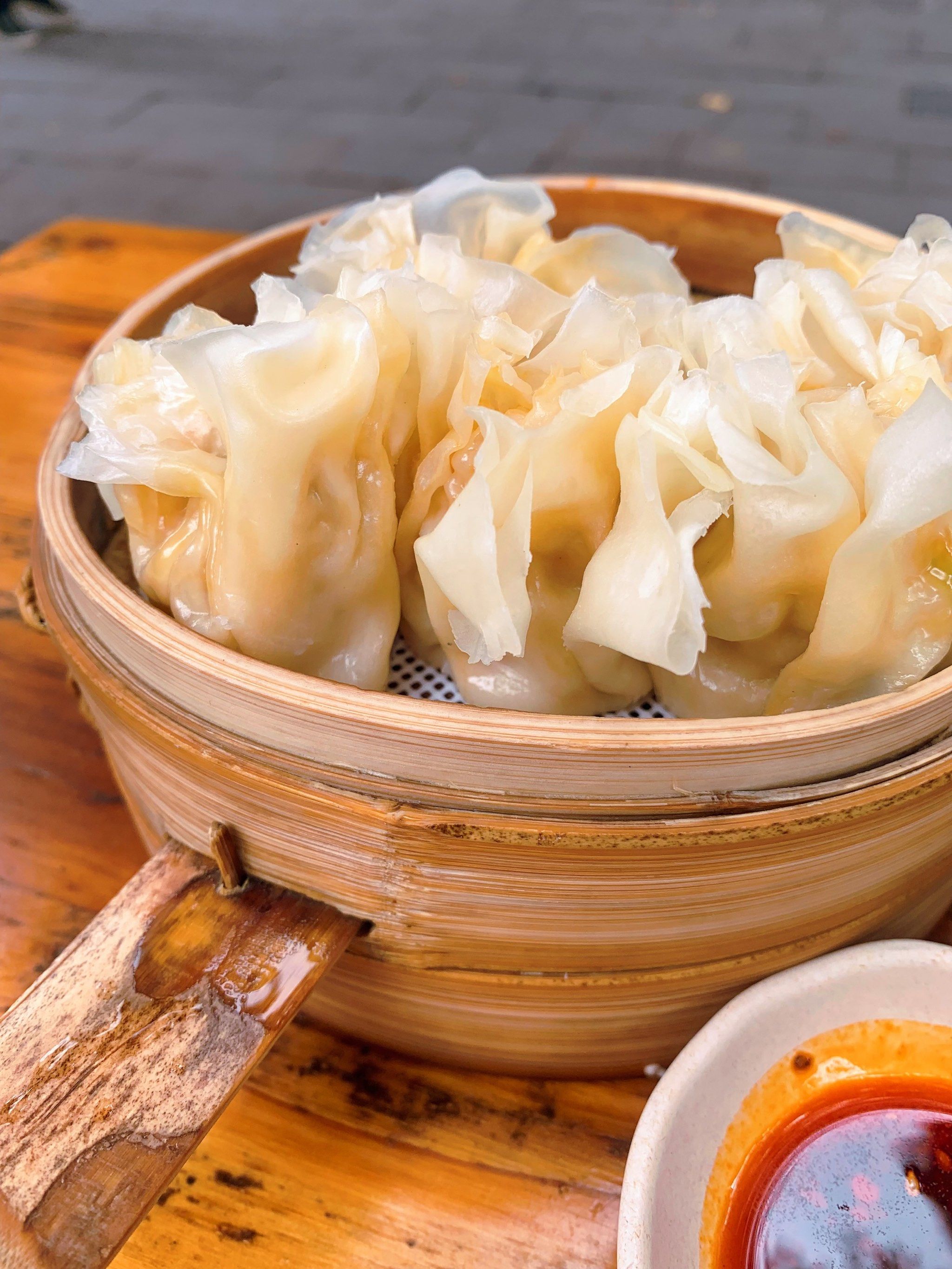 🔥乐山纸皮烧麦成都神店!如果它是第二,没人敢称no.1!