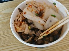 牛肉香菇拌粉皮-安上粉皮.非遗手工小吃(骑龙巷店)