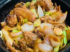 鸡公煲小煲-鸡公煲(南竹饭店)