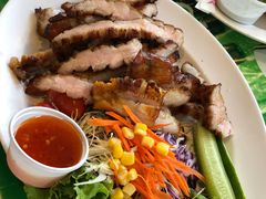 烤猪颈肉-Khwanjai thai food