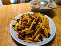 干煸藕丝-静一餐厅·湖北菜(前门创始店)
