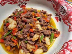 菜籽油炒衡东黄牛肉-老湘村·湖南土菜(天河维多利店)