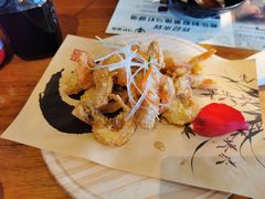 酥脆蛋黄虾-马灯部落·西湖边的创意山景餐厅(虎跑动物园店)
