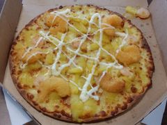香甜菠萝双虾比萨-达美乐比萨(武定店)