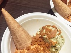 泰绿泰红双拼冰淇淋-cab意式gelato冰淇淋