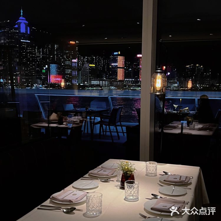 香港海边餐厅📷坐拥270°维港海景