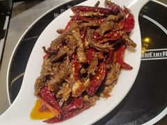 新派冷吃牛肉干-潮汕林记牛肉火锅(万象天地店)