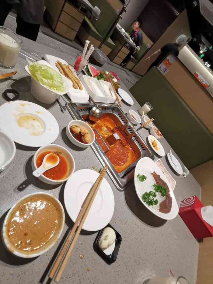 海底捞火锅(momopark店)-"下班和同事团建,那肯定是捞一下啦,还好没.
