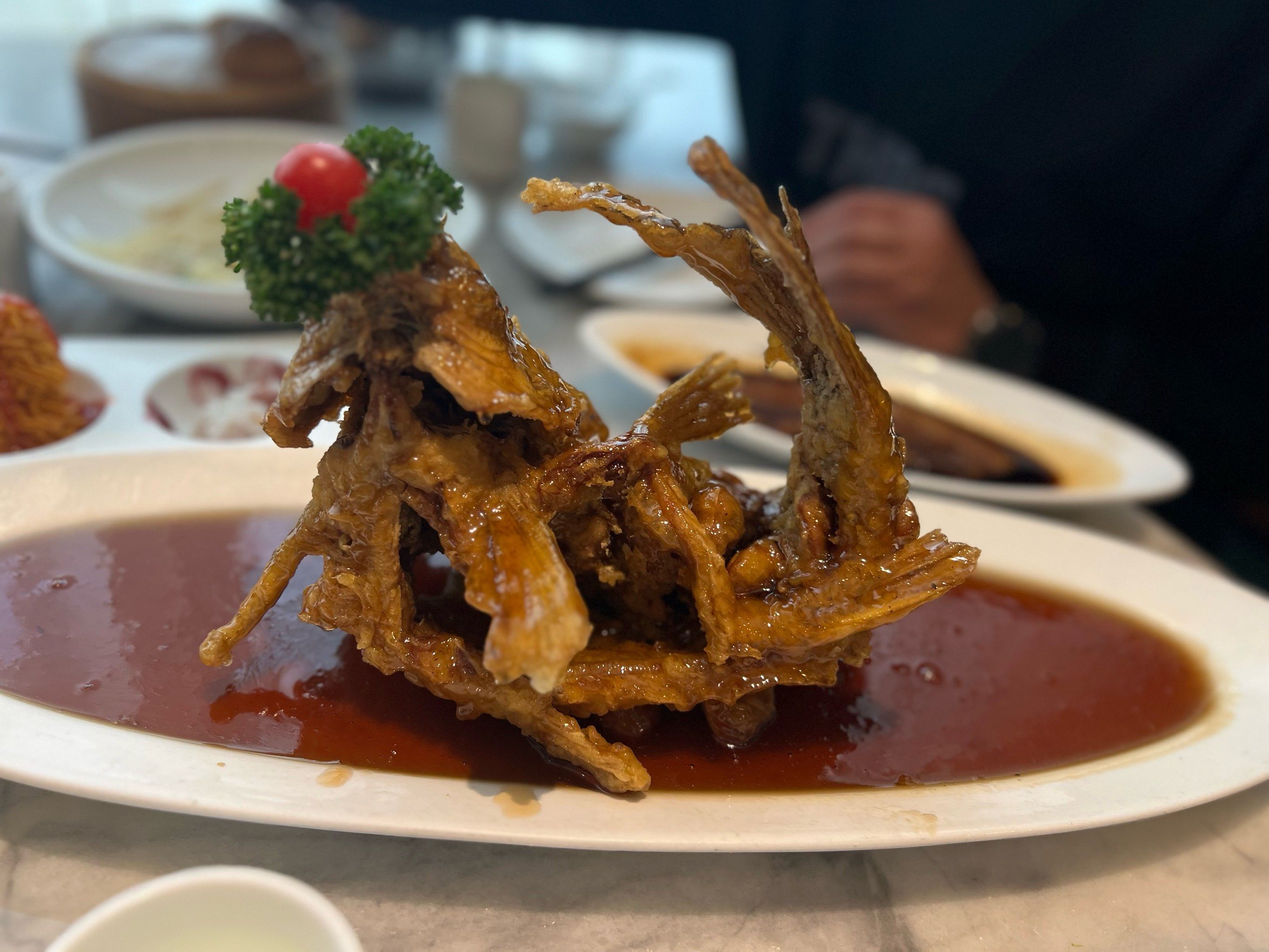 糖醋鲤鱼 糖醋鲤鱼昂首翘尾鱼跃龙门 餐厅打卡