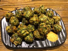 干炸菜丸子-小时候文化餐厅(盘山店)