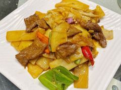 酸笋炒牛肉-美极鲜食坊(宝安南路店)