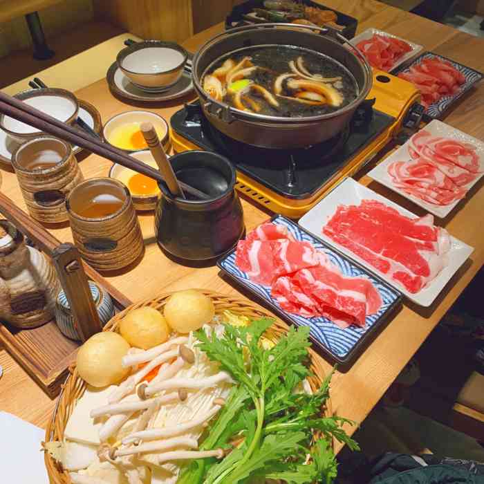 久米·寿喜烧专门店-"开在家门口的寿喜锅一定要去尝试一下的.没.