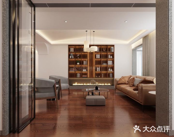 180㎡现代中古风公寓，现代与传统风格的杂糅