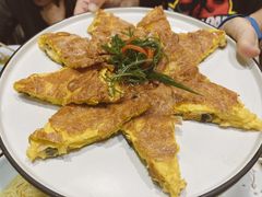 扇贝肉炒鸡蛋-渔娘渔家丹东海鲜(东直门店)