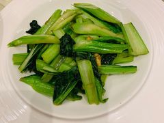 清炒白菜苔-正院大宅门烤鸭(首体店)