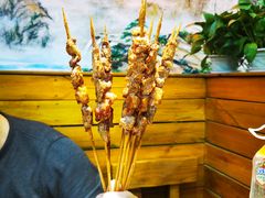 羊肉串-天津乾毓德饭庄·清真传统炒菜·海鲜烧烤(咸阳路店)