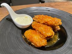 蜂蜜蒜香鸡中翅-盐说Salt Talk北美风味西餐厅(海上世界店)