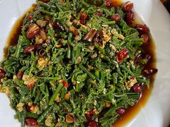 炝拌野菜-龙姐私房菜(和顺古镇店)
