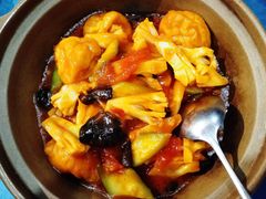 番茄汁煨有机花菜-麟1929(外滩店)