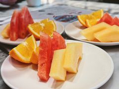 时令水果盘-南京长江之舟华邑酒店·鲜艳自助餐厅