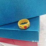 曼卡龙凤华戒指