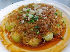 蒜蓉粉丝蒸丝瓜-宁夏国强手抓羊肉·清真菜(未央路凤三店)