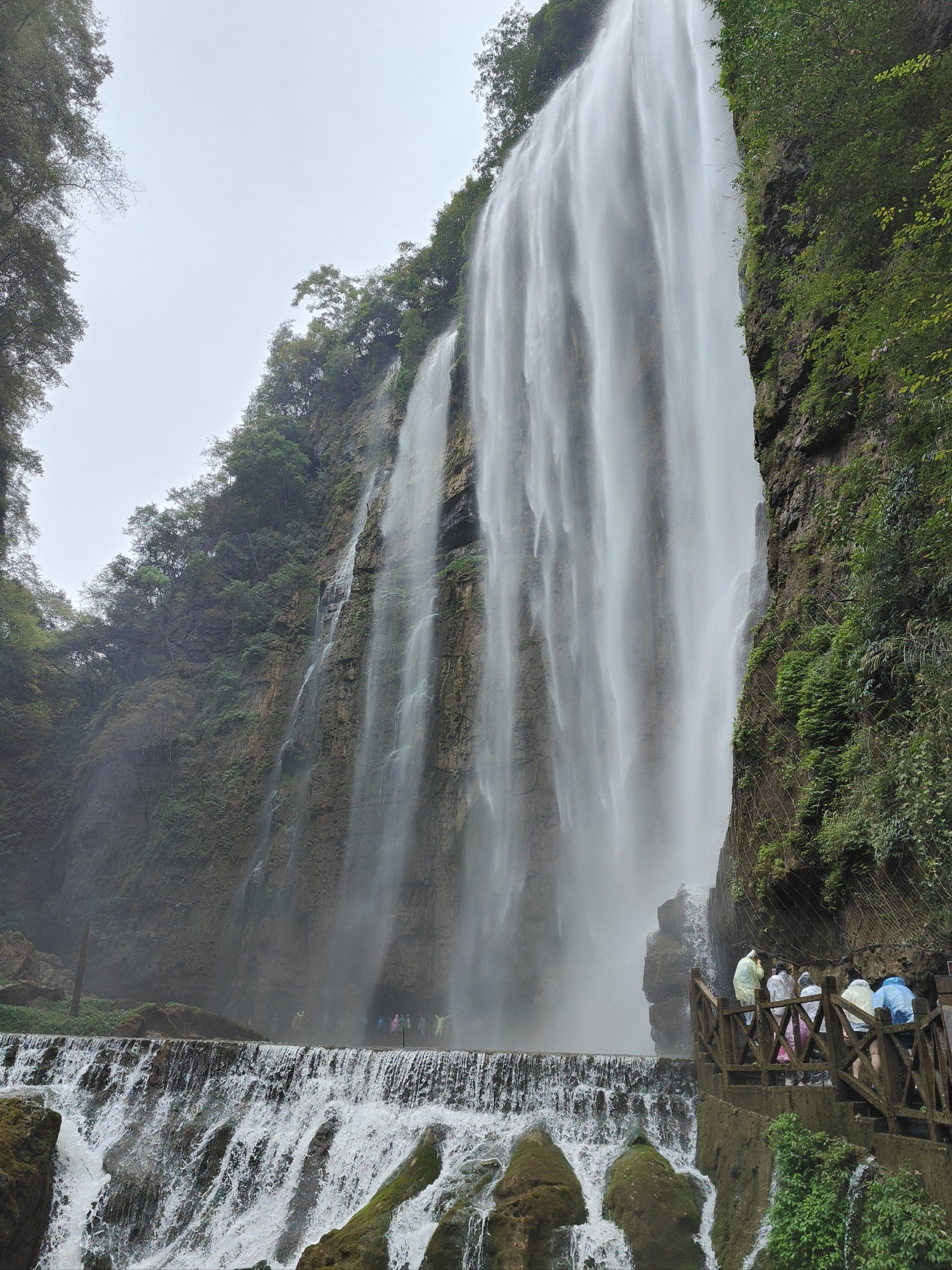 瀑布的壮阔风姿