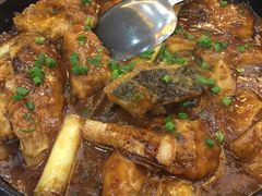 铁锅焗鱼头-茶港食堂(武昌店)