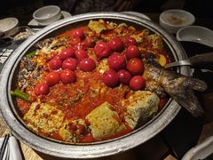 大红灯笼泡椒味烤鱼-烤匠麻辣烤鱼(万象城店)
