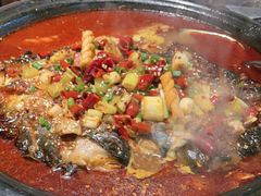 -探鱼·鲜青椒爽麻烤鱼(苏宁广场店)