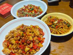 双椒炒鸡-金味老饭铺(晚报店)