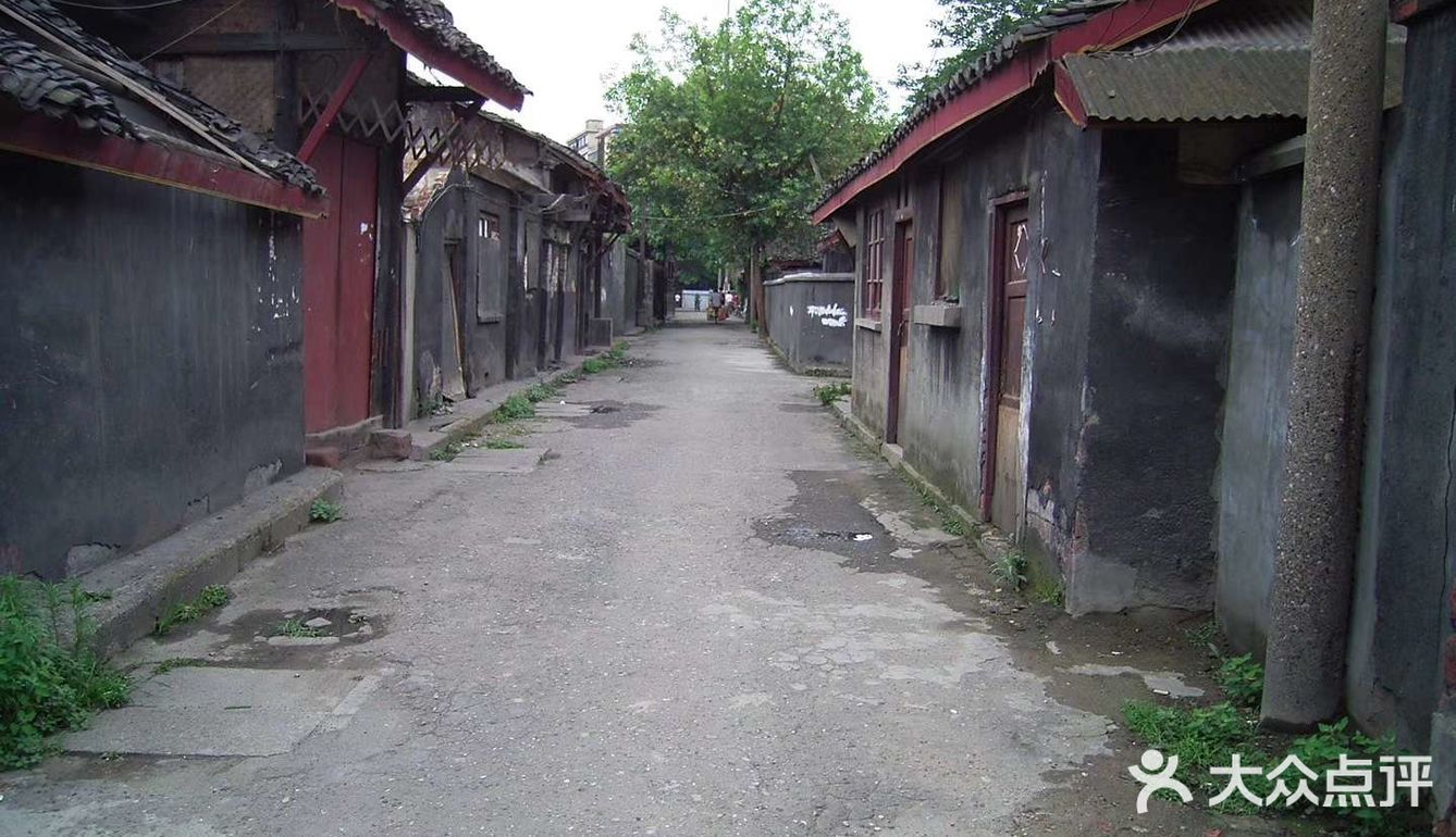 15年前的宽窄巷子的街景老照片