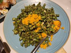 咸蛋黄四季豆-鹿港小镇(悠唐店)