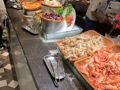 自助取餐区-钱小奴海鲜自助黑金店(杭州滨江龙湖店)