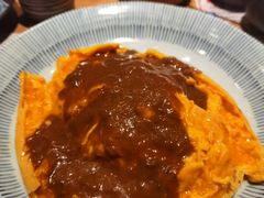 「元祖」咖喱熔岩猪排蛋包饭-堂本家洋食别馆·炸猪排(中心城店)