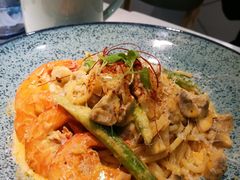芝士蘑菇鲜虾意大利面-BE BRIGHT KITCHEN(正佳广场店)