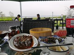 -七的湖·晚芳亭·阳澄湖农家菜·大闸蟹(莲花岛店)
