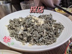 野生干巴菌炒饭-轻蔬不用等·素食(江苏路店)