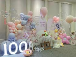 -九州派对生日布置宝宝宴·气球装饰.活动策划·求婚·百天宴满月宴周岁宴订婚宴寿宴婚房