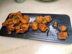 雪花糖醋里脊-绿茶餐厅(西单老佛爷店)