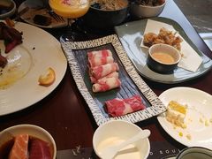 没有火锅的牛肉卷。。-一本魅·日式料理