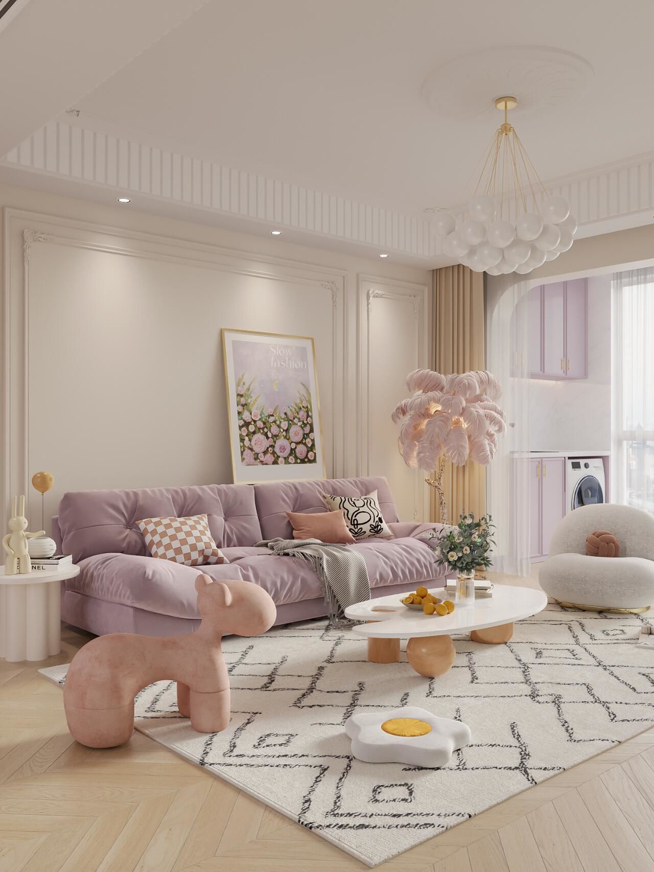 温柔法式轻奢奶油风装修