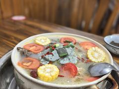 山药牛肉排骨豆花汤锅-花水湾红太阳牛肉汤锅