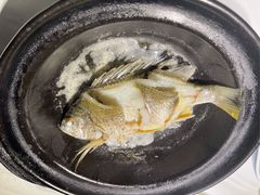油盐焗海立鱼-百味馆·粤菜·湛江菜(后海花园店)