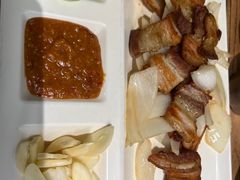 烤五花肉生菜-京玉菲饭店(李村店)