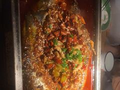 -探鱼·鲜青椒爽麻烤鱼(西南商都店)