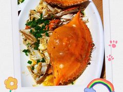 葱油梭子蟹-金海湾海鲜排档(朱家尖店)