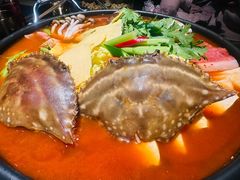 -草家酱蟹炭火烤肉店(珲春南路一店)