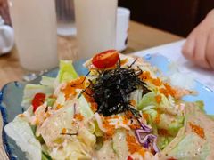 和风蟹肉温泉蛋色拉-宫谷创作料理(大拇指广场店)