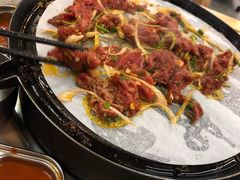 招牌香辣牛肉-酒拾烤肉(乾州店)